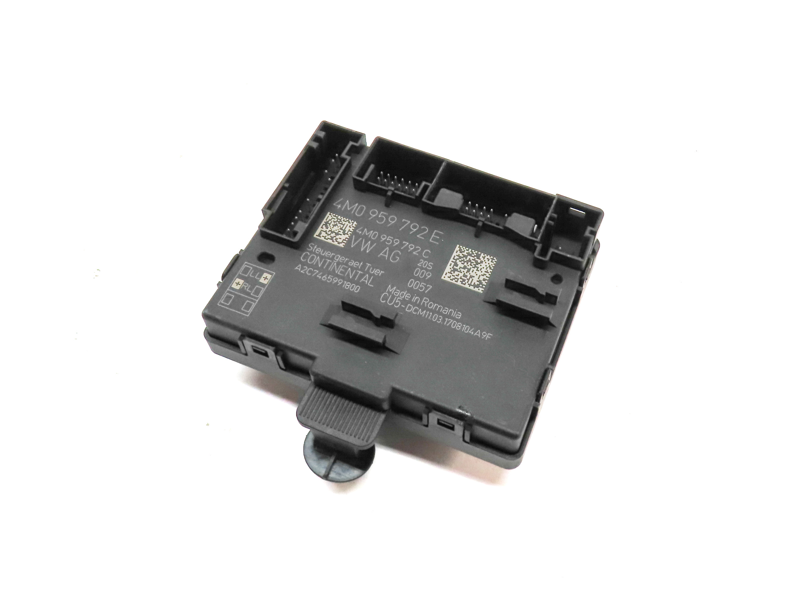 2017 AUDI A4 (B9 8W) FRONT RIGHT PASSENGER DOOR CONTROL MODULE COMPUTER — exact item pictured